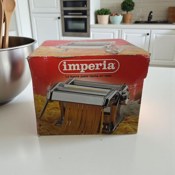 Imperia Tipo Lusso SP 150 Manual Pasta Maker Machine Made in Italy Heavy Duty - Picture 1 of 16